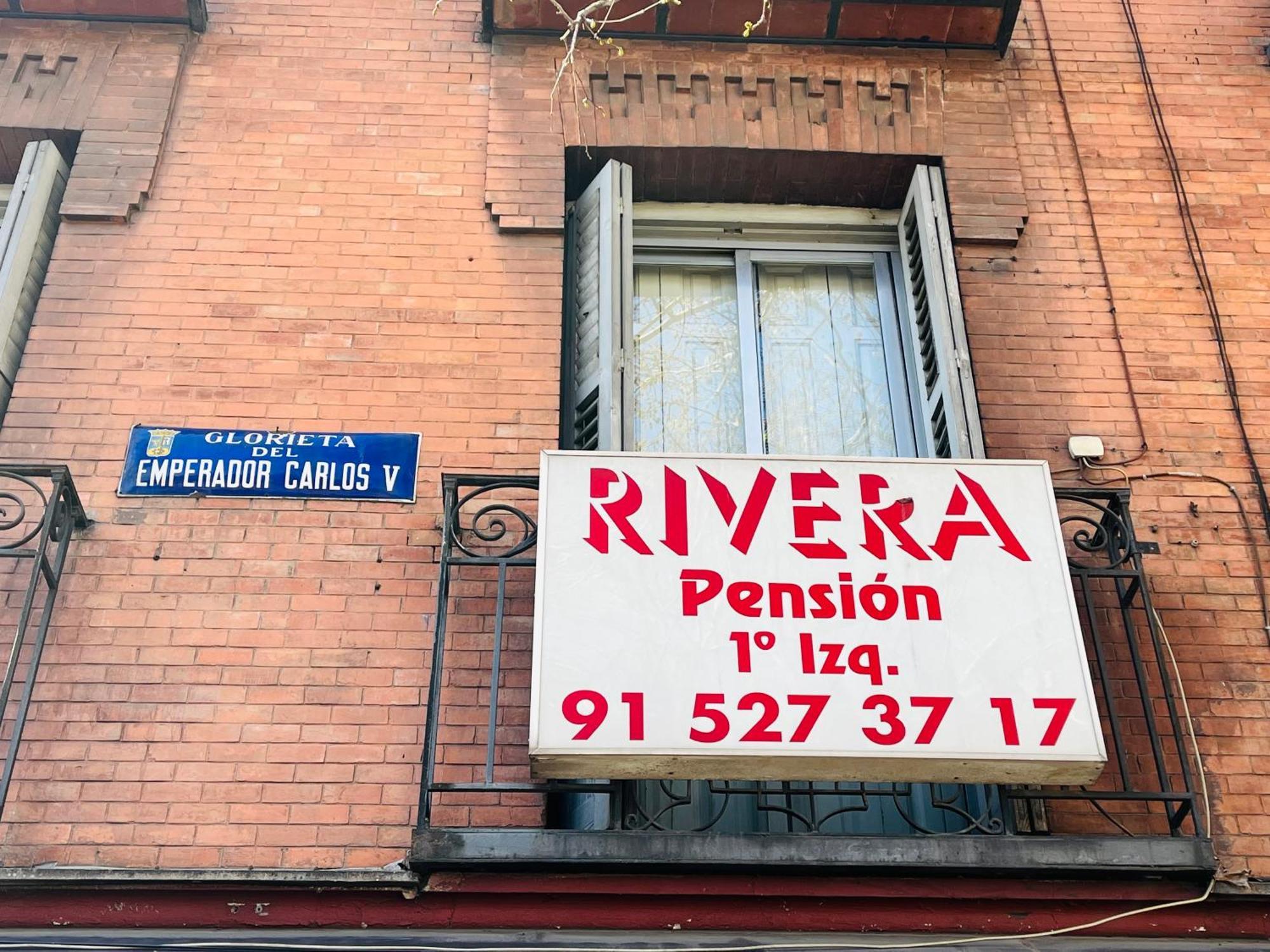 Pension Rivera Madrid Ngoại thất bức ảnh